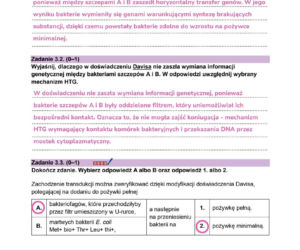 Odpowiedzi do arkusza maturalnego CKE - biologia rozszerzona 2026