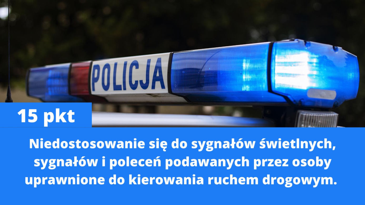 Za co dostaniesz 15 punktów karnych? Nowy taryfikator już w połowie września 