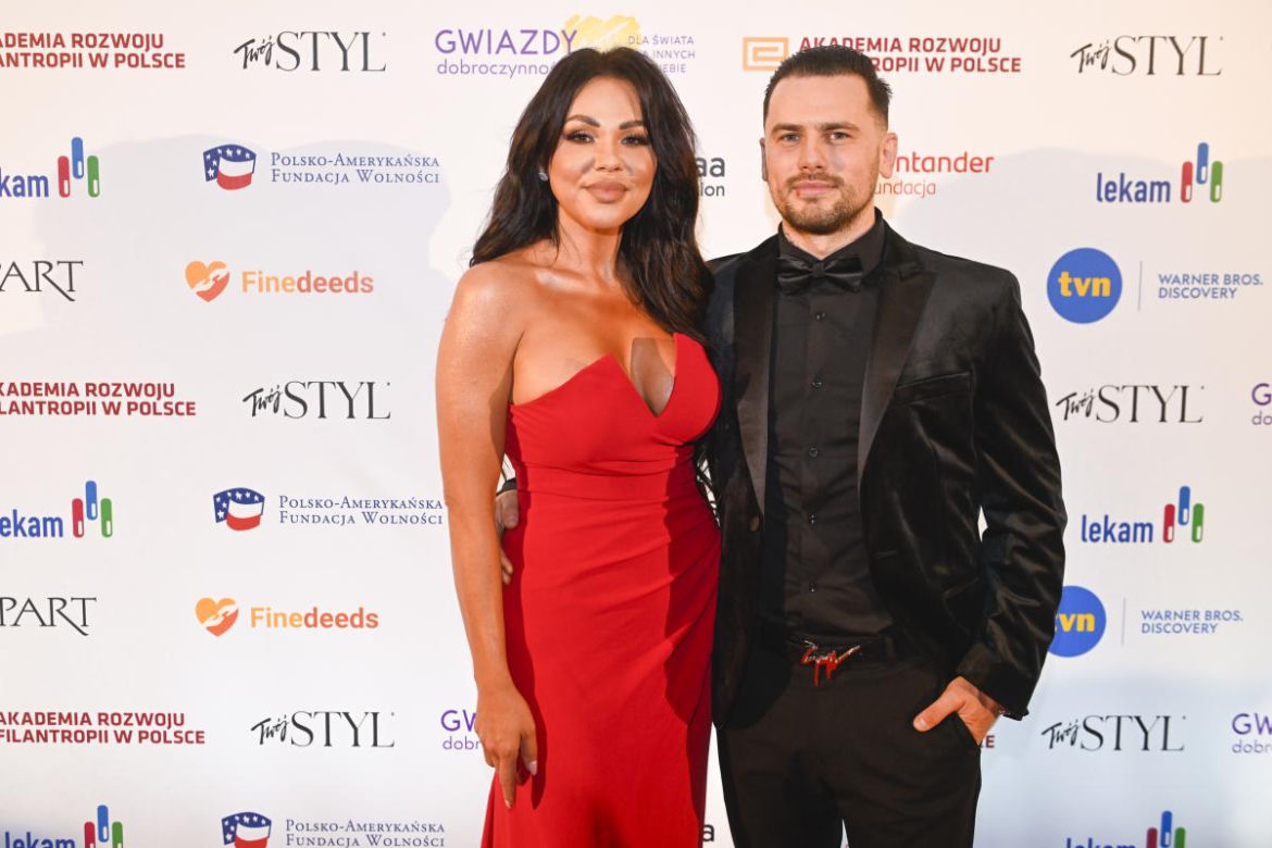 Sylwia Bomba i Grzegorz Collins 