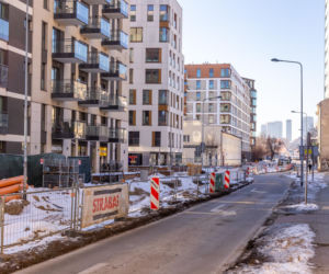 Przebudowa ul. Okrzei w Warszawie