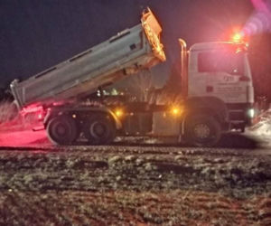 Przez noc zbudowali drogę dla amerykańskiej armii