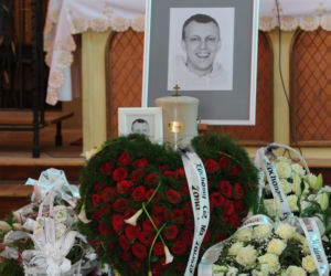 Pożegnanie zamordowanego dziennikarza