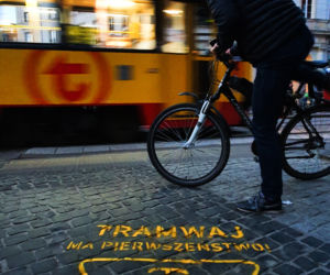 Tramwaj ma pierwszeństwo - ważna akcja tramwajarzy