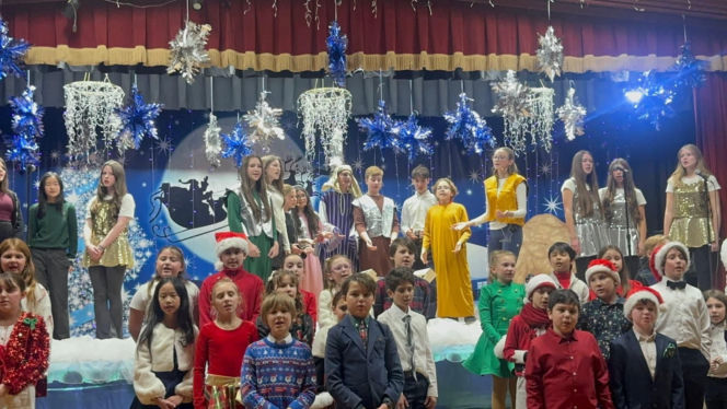 Świąteczne show w Akademii Katolickiej św. Stanisława Kostki