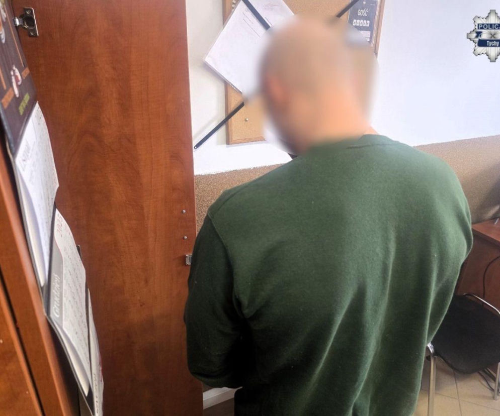  Areszt w Tychach. 39-latek z Mikołowa usłyszał ponad 40 zarzutów za rozbój i kradzieże