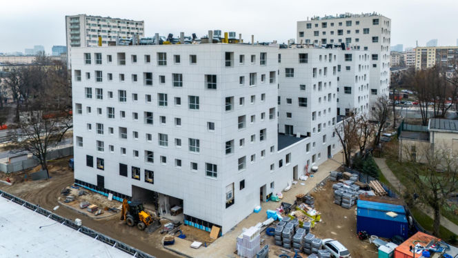 TBS na Ochocie projektu pracowni JEMS Architekci