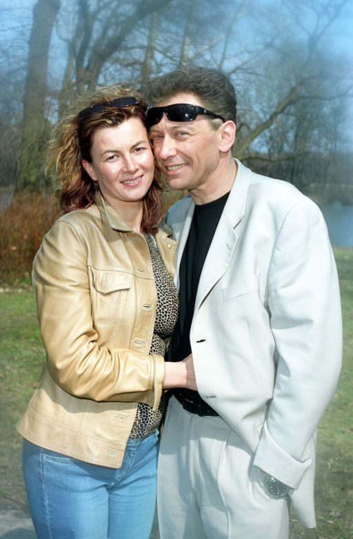JACEK BORKOWSKI Z ŻONĄ MAGDALENĄ GOTOWIECKĄ