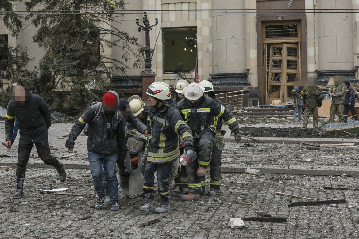 Ukraina/ 21 zabitych, ponad 110 rannych po atakach w Charkowie i Kijowie
