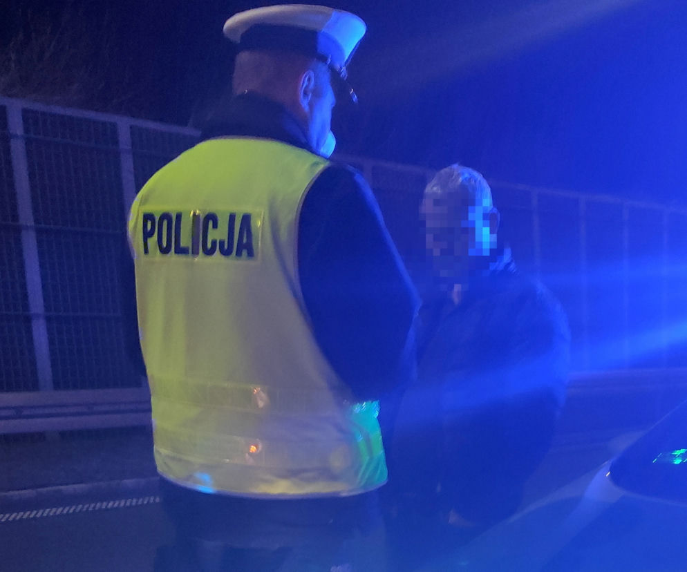 Horror na POW. Jechał od prawej do lewej w stronę tunelu pod Ursynowem