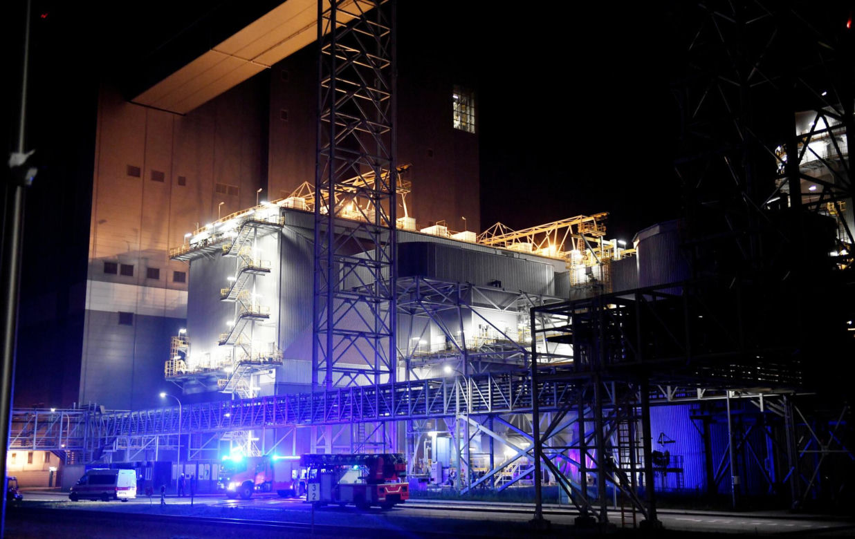 Pożar elektrowni Jaworzno