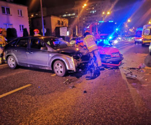Wypadek ul. Skłodowskiej-Curie (na wysokości Gajowej) w Bydgoszczy 