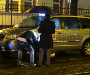 Taksówkarz zaatakowany nocą. Awantura z pościgiem w centrum Warszawy