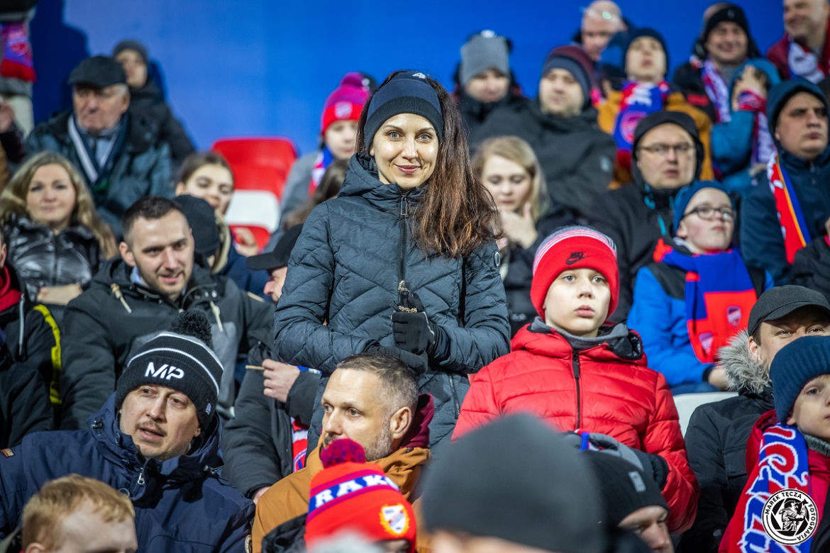 Raków Częstochowa - Śląsk Wrocław: Liderzy nie zawiedli, kibice również ZDJĘCIA