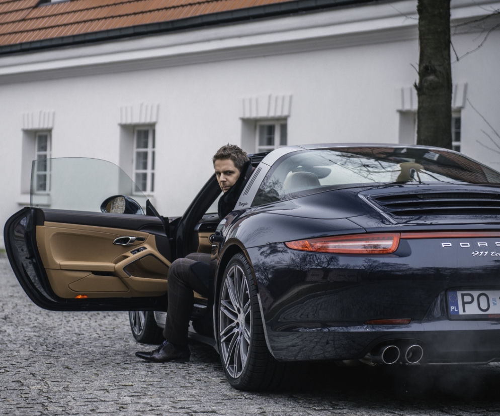 Wojciech Modest Amaro jeździ Porsche 911 Targa 4S