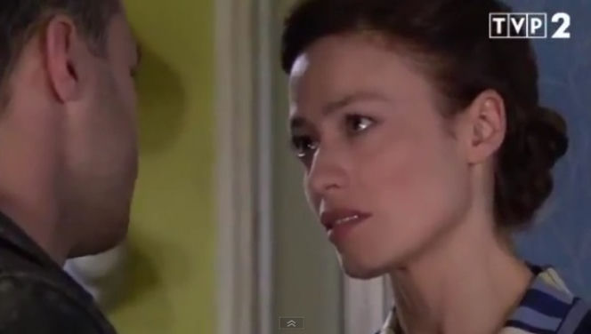 CZAS HONORU 5, odc. 56. Wanda (Magdalena Różczka) i Bronek (Maciej Zakościelny)