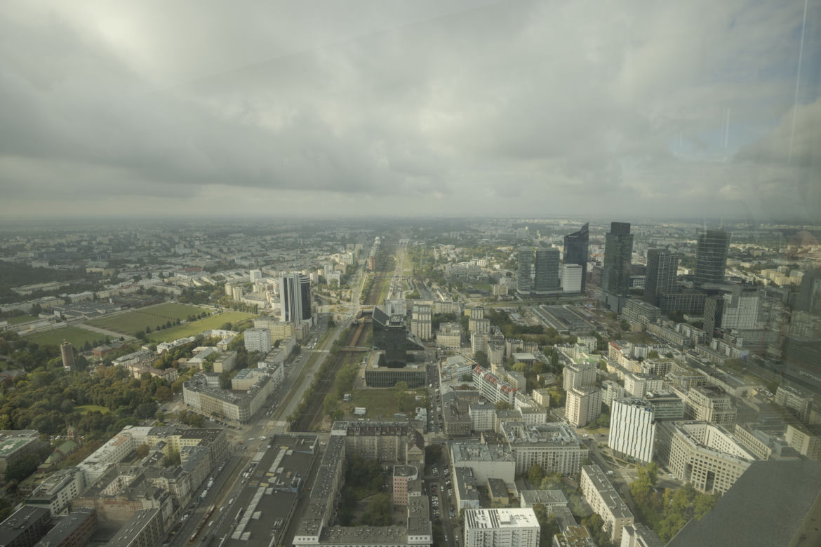 Varso Tower już gotowe. Niesamowita panorama na Warszawę