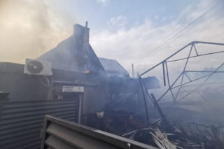 Znany zajazd doszczętnie spłonął. W jednej chwili rodzina straciła cały dobytek