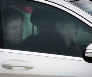 Robert i Ania Lewandowscy w Warszawie