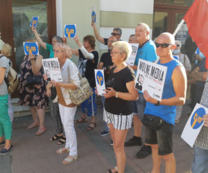 Wolne media!. Mieszkańcy Tarnowa wyszli na ulicę 