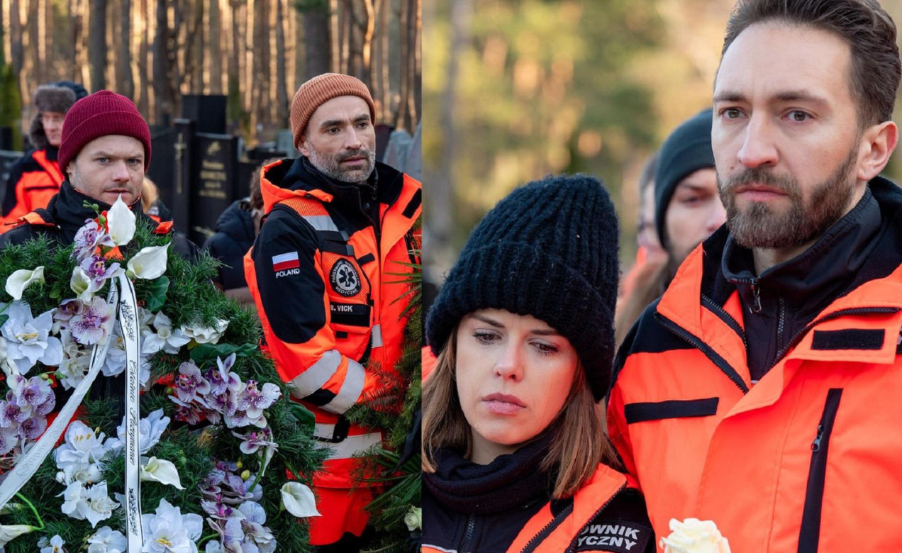 Na sygnale, odcinek 707: Poruszająca mowa pożegnalna Nowego na pogrzebie Kuby! Po tym wszyscy będą płakać - ZDJĘCIA