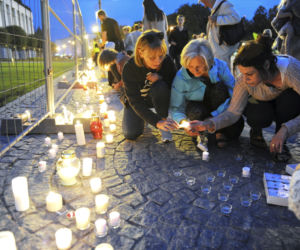 nocny protest sejm sądownictwo