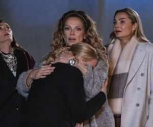Przyjaciółki, 15 sezon odc. 171. Anka (Magdalena Stużyńska), Inga (Małgorzata Socha), Patrycja (Joanna Liszowska), Zuza (Anita Sokołowska)