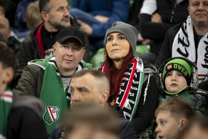 Legia Warszawa - Górnik Zabrze: Zdjęcia kibiców i zawodników z meczu 28. kolejki PKO BP Ekstraklasy