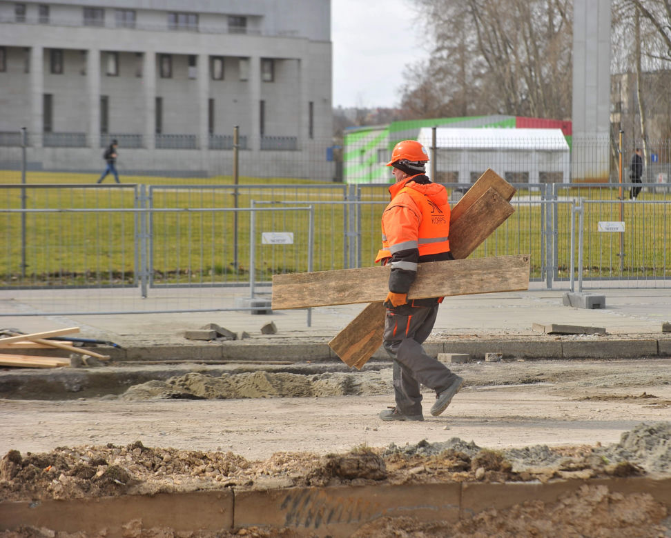 Tak wygląda budowa tramwaju do Wilanowa
