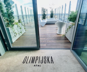 Taras widokowy na 36. piętrze wieżowca Atal Olimpijska w Katowicach