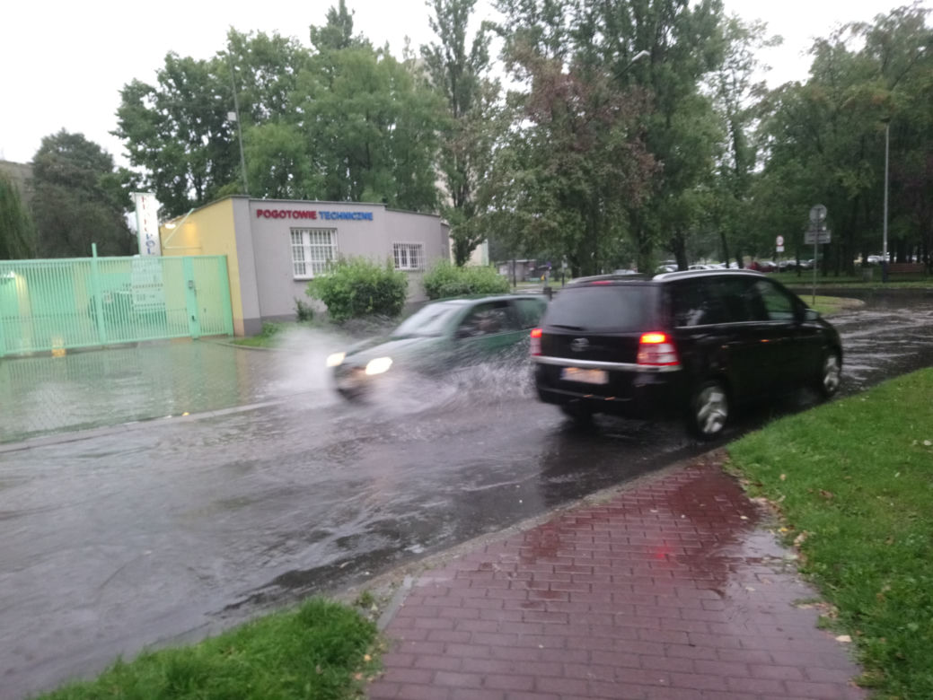 Potężna burza przeszła nad Krakowem