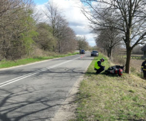 Tragiczna śmierć motorowerzysty [ZOBACZ ZDJĘCIA]