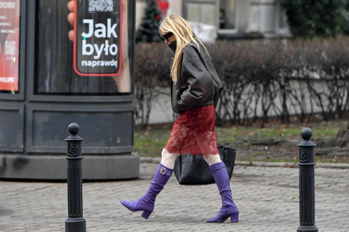 Monika Olejnik weszła w spódnicy, wyszła bez