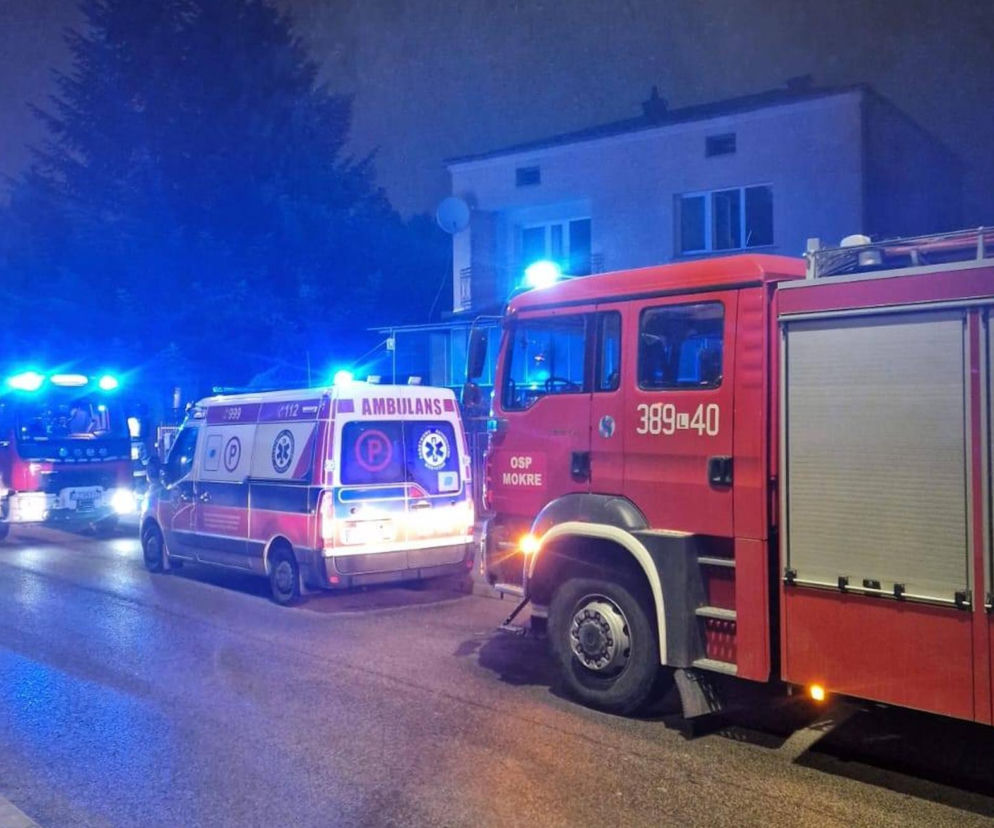 Tragiczny pożar na osiedlu w Zamościu. Nie żyje 86-letnia kobieta