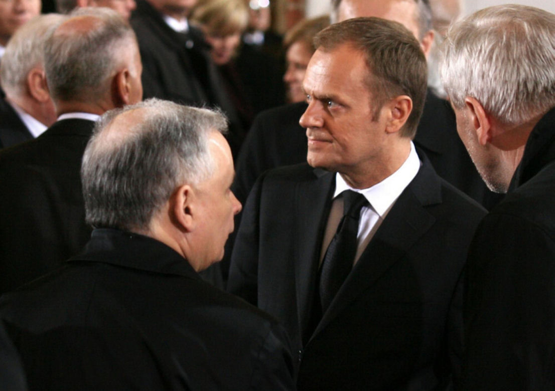 Takie były relacje Kaczyńskiego i Tuska