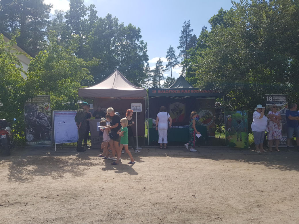 Święto Wojska Polskiego 2023. Piknik wojskowy w Czarnej Białostockiej [ZDJĘCIA]
