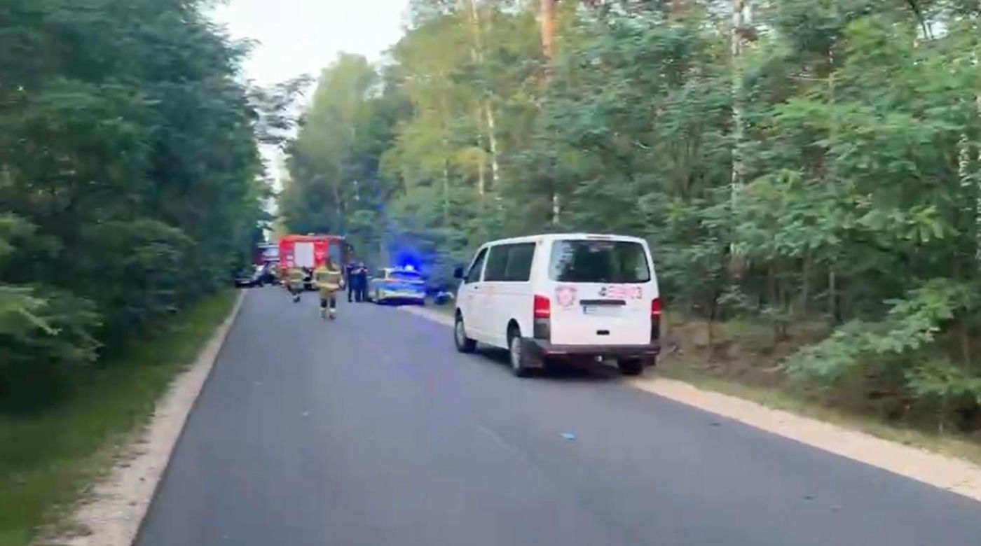 Samochód potrącił grupę pielgrzymów. Kierowca pijany. Poderwano śmigłowce LPR! 