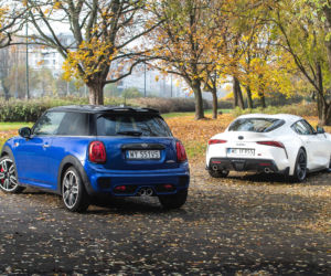 MINI Cooper John Cooper Works 2.0 8AT vs. Toyota GR Supra 2.0 AT8