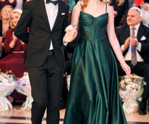 Studniówka siedleckiej Królówki 2026 - walc i polonez