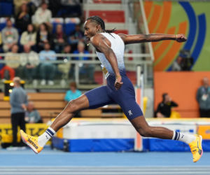 Halowe Mistrzostwa Świata w Lekkoatletyce Kujawy Pomorze 26 w Toruniu. Zdjęcia kibiców i zawodników z 1. dnia imprezy