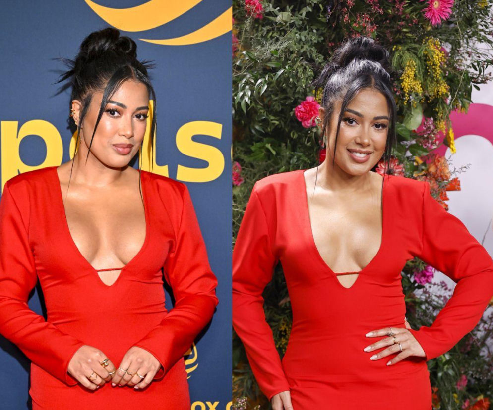 Dekolt do pępka i czerwień, która powaliła wszystkich! Patricia Kazadi królowała na ściance