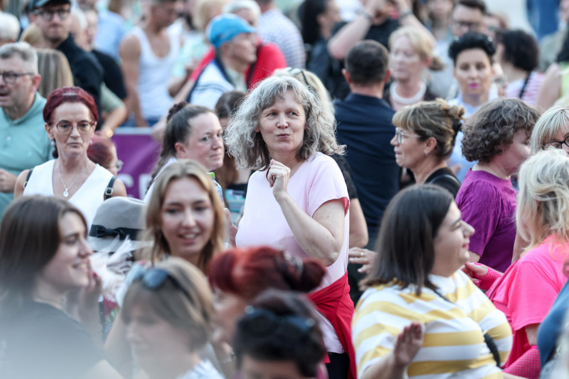 Potańcówka w Katowicach na Rynku "Roztańczony Wyspiański"
