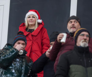 Mecz Piast Gliwice - Legia Warszawa. Kibice na stadionie