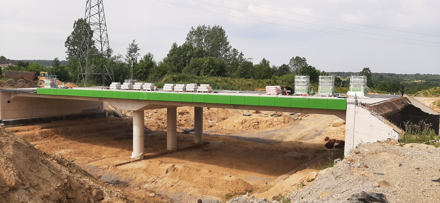Budowa obwodnicy Wąchocka zgodnie z planem: Lipiec 2023