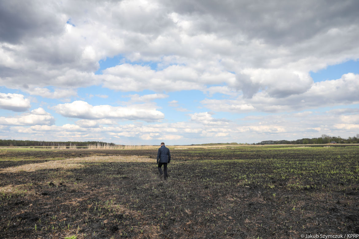 Prezydent nagrodził strażaków, którzy gasili Biebrzański Park Narodowy
