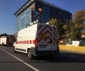 Wypadek w Śródmieściu