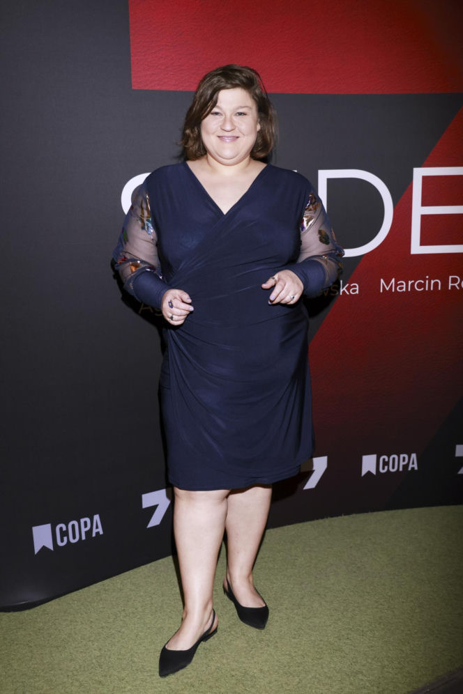 Agata Załęcka i inne gwiazdy na premierze spektaklu Kaczorowskiej i Rogacewicza