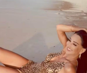 Justyna Steczkowska zachwyca figurą na egzotycznych wczasach. Zabrała tam przyszłą synową