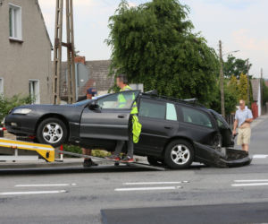 Kolizja z udziałem busa Służby Ochrony Państwa
