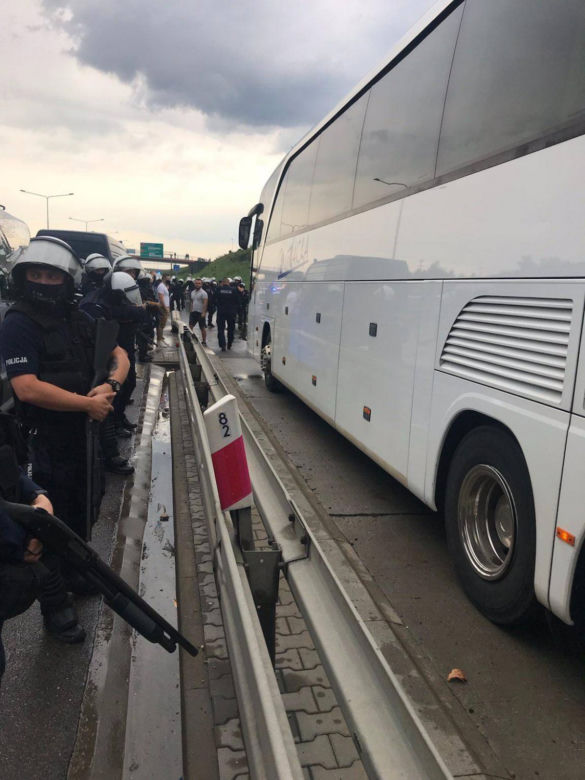 Wielka akcja policji na trasie S8