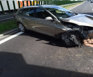 Niespokojny weekend na tarnowskim odcinku A4
